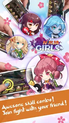 Ninja Girls android App screenshot 2